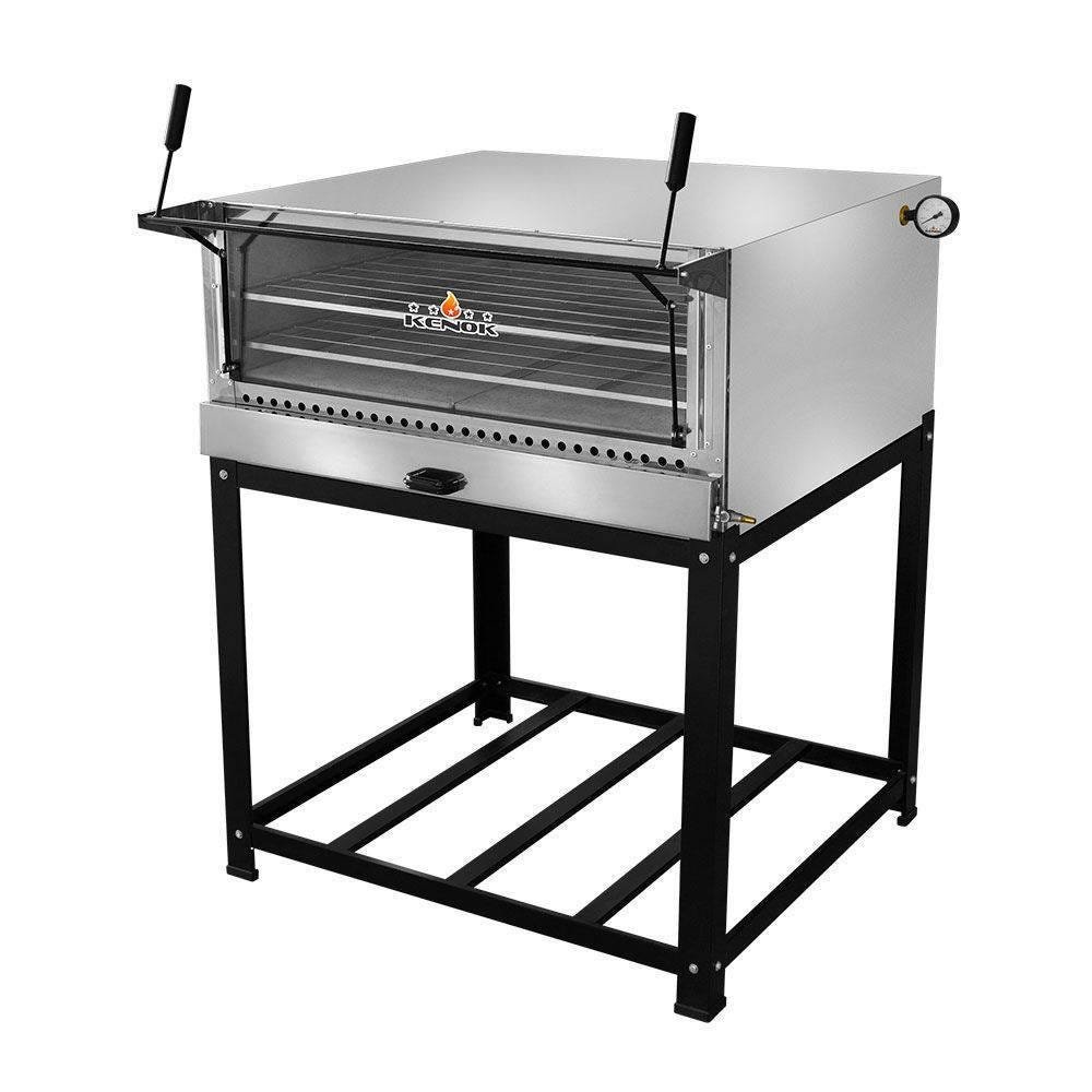 Forno De Lastro A Gás Grande - 276l | MadeiraMadeira