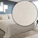 Ver imagem 5 de Kit Colcha Queen 2 Fronhas Montblanc Cairo Branco Natural 02