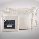 Ver imagem 1 de Kit Colcha Queen 2 Fronhas Montblanc Cairo Branco Natural 02