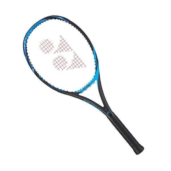 Raquete de Tenis Yonex Ezone 100 - Preto e Azul - L3 | MadeiraMadeira