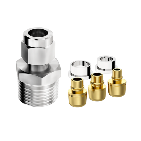 Adaptador para Filtro de Água Cromado Mini Vertical 1/2" Durín