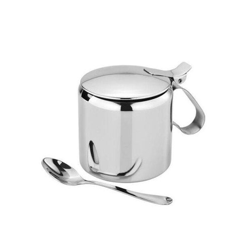 Açucareiro com Colher Em Inox Class Home