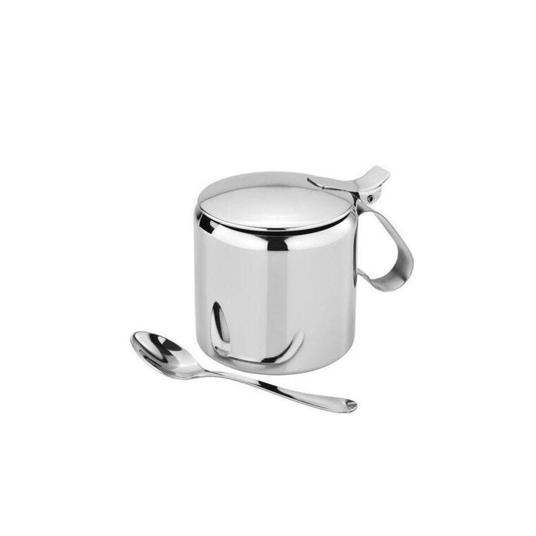 Açucareiro com Colher Em Inox Class Home