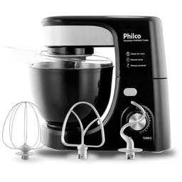 Batedeira Planetária Turbo Php500 127v Preta - Philco - 2