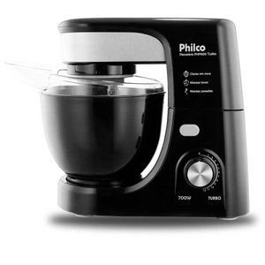 Batedeira Planetária Turbo Php500 127v Preta - Philco