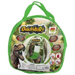 Barraca DINOSSAURO Iglu Cabana Infantil Dobrável Na Bolsa - 2