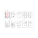 Ver imagem 3 de Conj 8 Tampas Cuba Gastronômica Policarbonato 17,6x10,8 cm Para Cubas Poli GN 1/9 Original CAMBRO GX