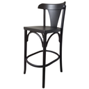 Ver imagem 5 de Banqueta Duda Madeira Maciça Gourmet Bancada Bistrô Tabaco