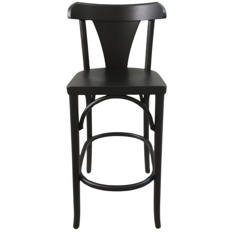 Banqueta Duda Madeira Maciça Gourmet Bancada Bistrô Tabaco