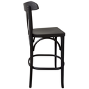 Ver imagem 3 de Banqueta Duda Madeira Maciça Gourmet Bancada Bistrô Tabaco