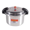 Ver imagem 1 de Panela de Pressão Grande 22 Litros De Alumínio Fechamento Externo Com Travas de Segurança - Eirilar