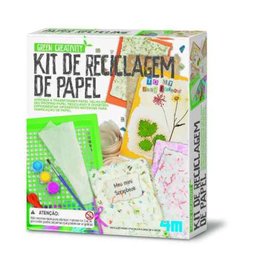 Kit De Reciclagem De Papel - 4m - Brinquedo Educativo - 1
