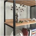 Ver imagem 3 de Estante Decorativa Sapateira Multiuso Metalon
