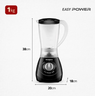 Liquidificador Mondial Easy Power L550 Preto - 5
