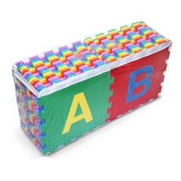 Tapete Alfanumérico Gigante Infantil Em Eva 36 Peças 162 Carlu - 1