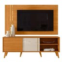 Ver imagem 1 de Bancada com Painel para Tv até 65 Polegadas Ares Cinamomo-off White