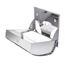 Ver imagem 3 de Toalheiro Inox Escovado Dispenser Papel Toalha Papeleira Biovis