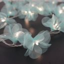 Ver imagem 3 de Fio de Luz Luz de Fada Pompom Organza Verde Claro Bivolt