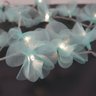 Fio de Luz Luz de Fada Pompom Organza Verde Claro Bivolt - 4