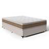 Cama Box com Colchão de Espuma D33 Double Face Air Pro Força Anjos Casal 138cm - 1