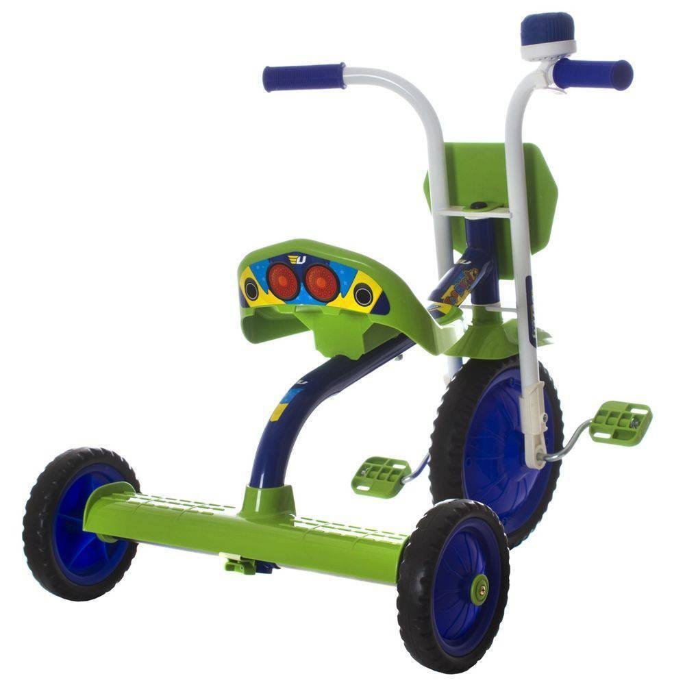 Triciclo Infantil Menino Com Buzina Top Boy Jr Ultra Bikes Verde - 2