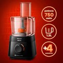 Ver imagem 2 de Processador de Alimentos Powerchop RI7301 2 Velocidades 750W Preto com Jarra 1,5L 110V