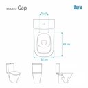 Ver imagem 5 de Tampa de Vaso Gap Branco para Bacia Roca