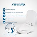 Ver imagem 3 de Tampa de Vaso Gap Branco para Bacia Roca