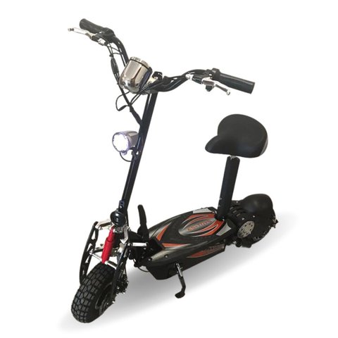 Patinete Elétrico 1000w Dobrável 48 Km/h Autonomia 30 Km até 115 Kg Led Preto Importway Iwpel1000w