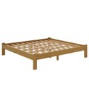 Ver imagem 3 de Cama Turca King Size Madeira Reforçada Cor Nogueira Transforme Seu Espaço com Conforto e Elegância