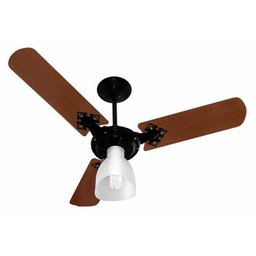 Ventilador de Teto Motor Grande 127V Preto Venti-Delta - 1