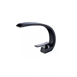 Misturador Monocomando Lavatório Mesa Meia Lua Black Matte – Jiwi - V-10127-417H