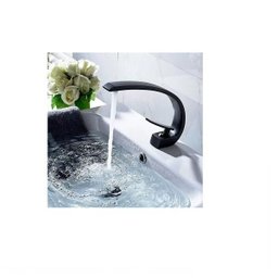Misturador Monocomando Lavatório Mesa Meia Lua Black Matte – Jiwi - V-10127-417H - 3