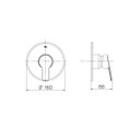 Ver imagem 2 de Acabamento para Base Monocomando de Chuveiro Docol Chess Gali 3/4