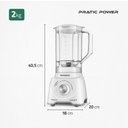 Ver imagem 5 de Liquidificador Pratic Power Mondial Branco L-97-w 60hz 220v