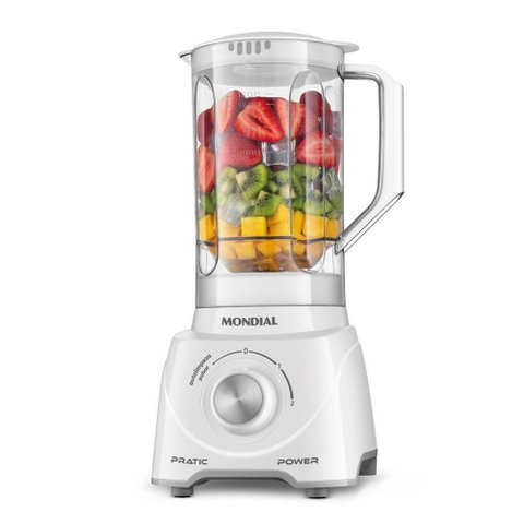 Liquidificador Pratic Power Mondial Branco L-97-w 60hz 220v