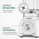 Ver imagem 6 de Liquidificador Pratic Power Mondial Branco L-97-w 60hz 220v