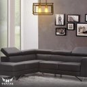 Ver imagem 6 de Pendente Infinity Preto e Cobre para 2 Lâmp. E-27