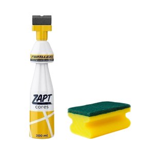 Tinta para rejunte Zapt 200ml Fortaleza Branco
