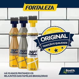 Zapt Tinta Para Rejunte Grafite 200ml - 4