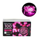 Ver imagem 1 de Pisca Pisca Natalino 100 Lampadas de LED Fio Transparente 9m 127V:Rosa