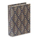 Ver imagem 3 de Kit Livro Caixa Estampa Azul / Dourado 3 Peças