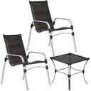 Ver imagem 1 de Jogo 2 cadeiras e mesa area piscina - Pedra Ferro