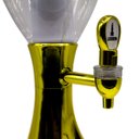 Ver imagem 4 de Chopeira Torre Chopp Iluminada Cerveja Gelada Completa 2,5l Dourado