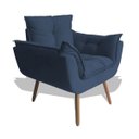 Ver imagem 3 de Conjunto Sofá Namoradeira Opala para Sala Estar Recepção + 2 Poltrona Cadeira Opala Decorativa - Sue