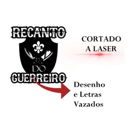 Placa Decorativa Área De Churrasco Recanto Do Guerreiro - 5