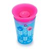 Copo Grande 360° Deco Azul / Rosa Passarinho - Munchkin - Azul - Passarinho - 6