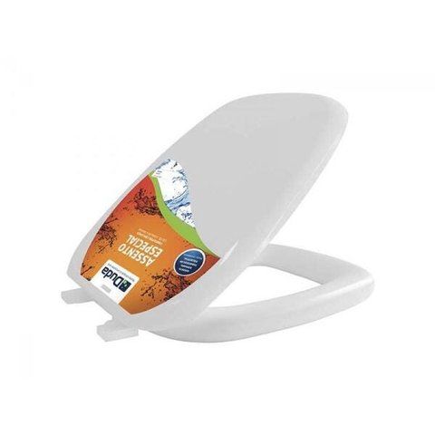 Assento Sanitário Duda Pead Branco Fit/versato