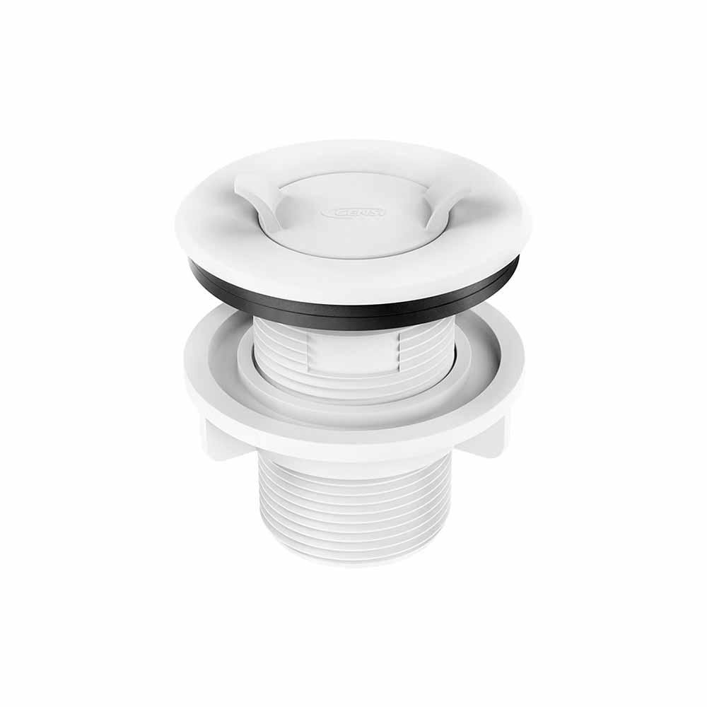 Válvula Tanque 1.1/4 + Sifão Copo Duplo Kit - 2
