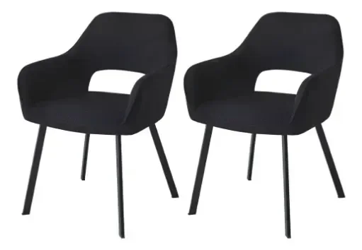 Ver imagem 1 de Kit 2 Cadeira Jantar Oslo Giratoria Bege Waw Design